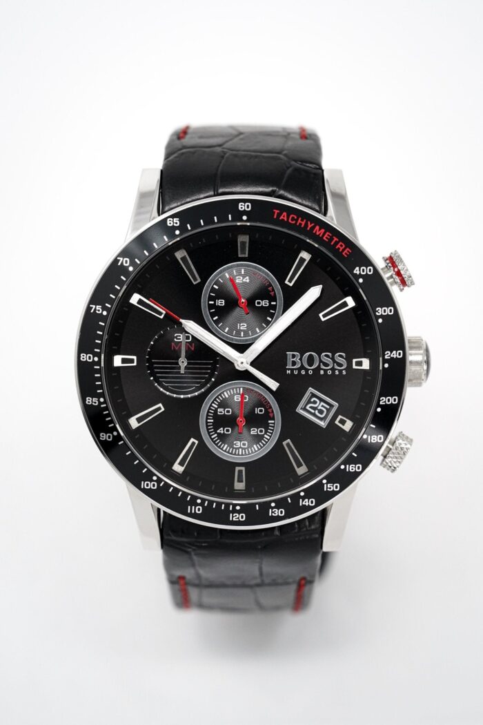 Hugo Boss Men's Watch Chronograph Rafale Black - HB1513390 - Image 5
